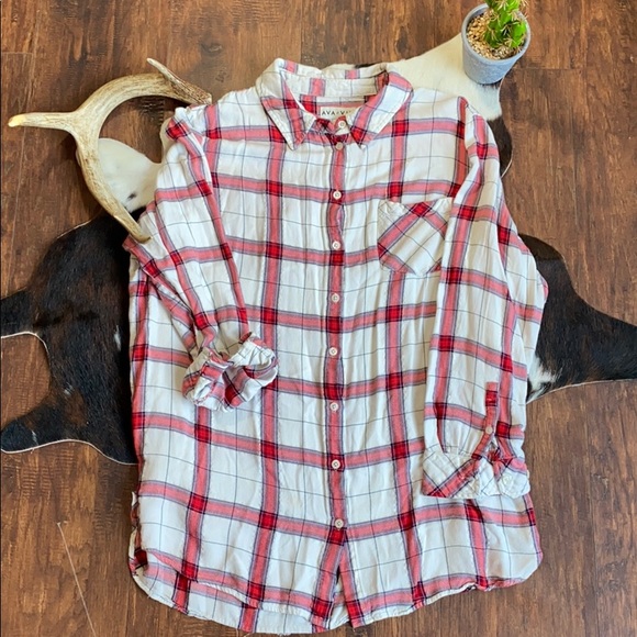 Bundle of 2 Ava & Viv button down shirts - Picture 5 of 7